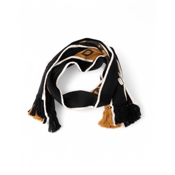Gucci Gg Interlocking Wool Scarf - Black - vintage - Picture 1 of 1